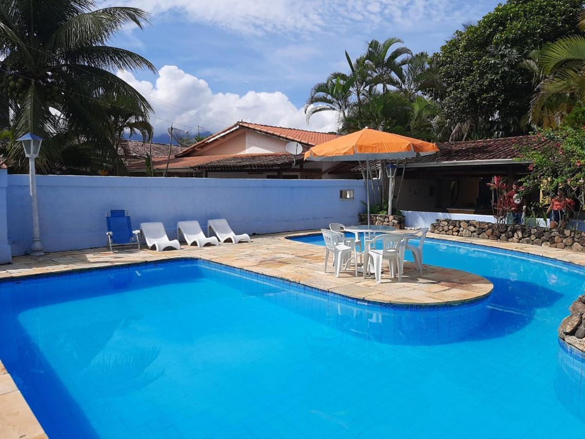 Sobrado Estiloso Com Piscina A 300 M Da Praia カラグァタトゥバ エクステリア 写真